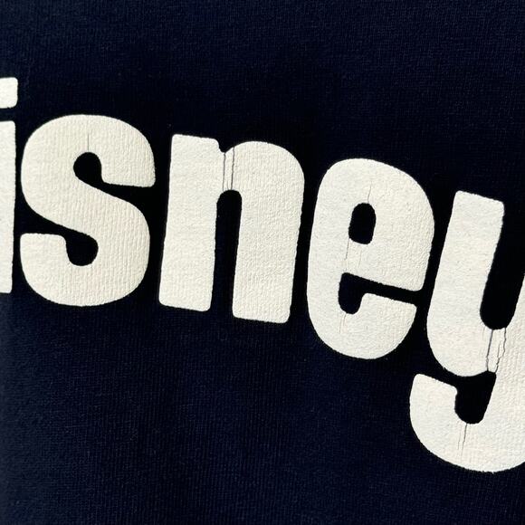 Walt Disney World Navy Blue Size Small Spirit Jersey Longsleeve Shirt - Picture 6 of 7